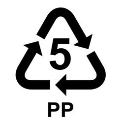 plastic symbol 5