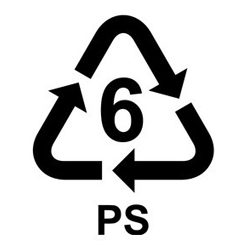 plastic symbol 6