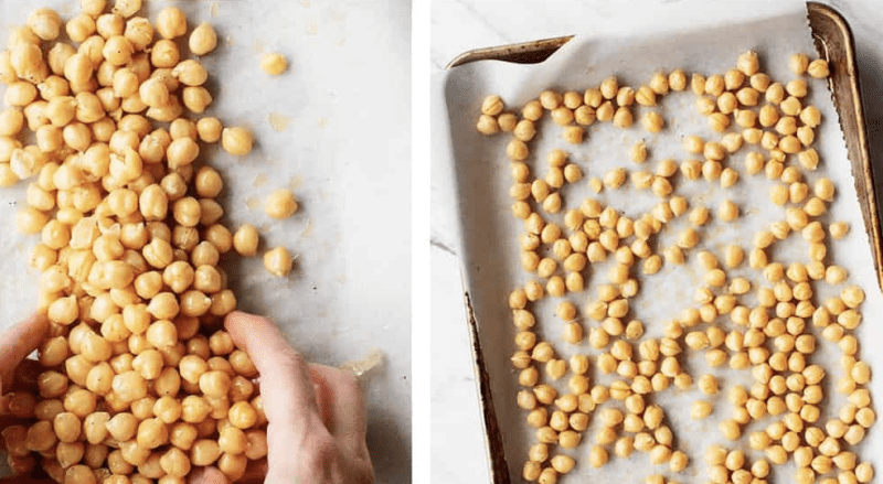 roasted chickpea snack