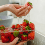 how to wash produce to remove pesticides in strawberries