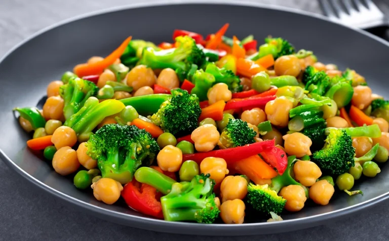 Healthy and Delicious Chickpea and Vegetable Stir-Fry Recipe