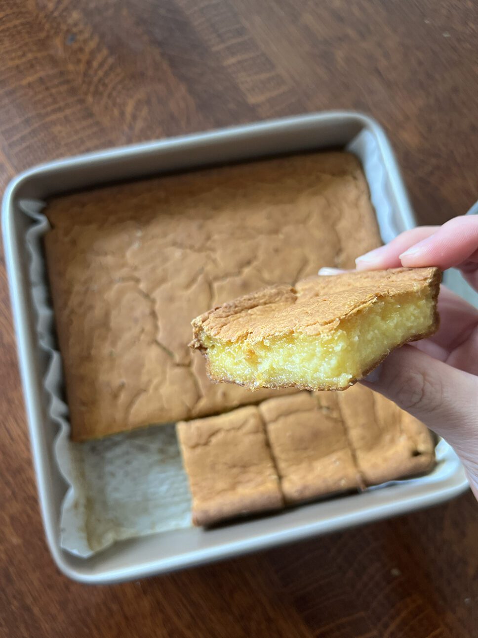 corn mochi cake