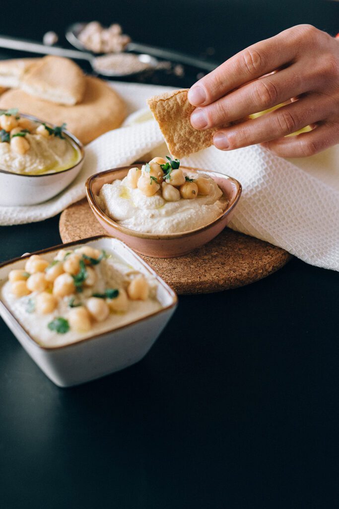 garlic hummus