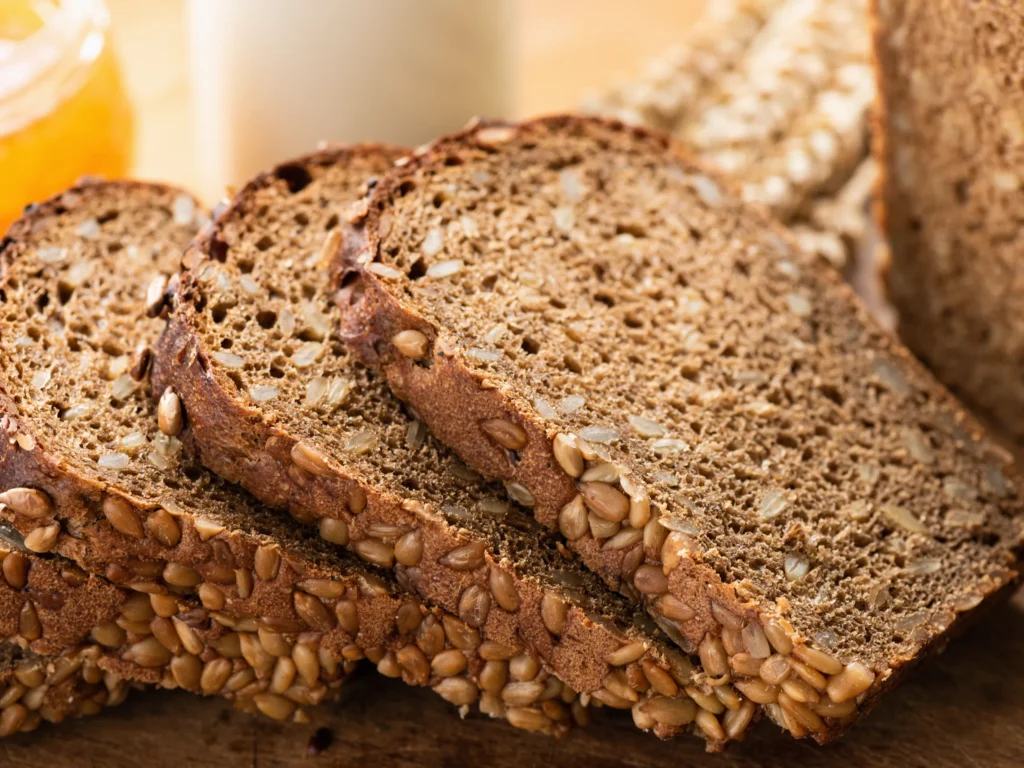 sprouted whole grain bread